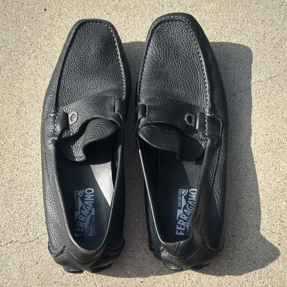 Salvatore Ferragamo Leather Loafers